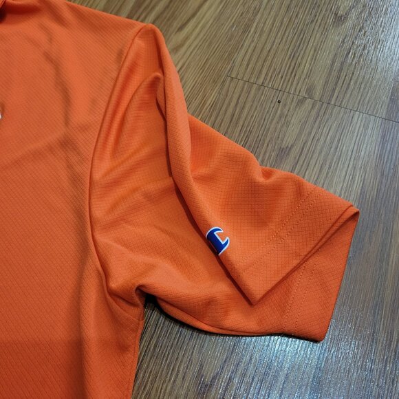 Champion FAMU Florida  A&M University FAM Orange Polo Snake Logo Shirt Alumni - Picture 3 of 10